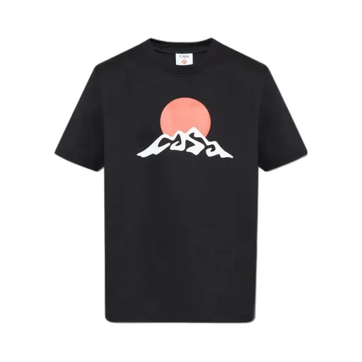 Mountain Printed Crewneck T-Shirt