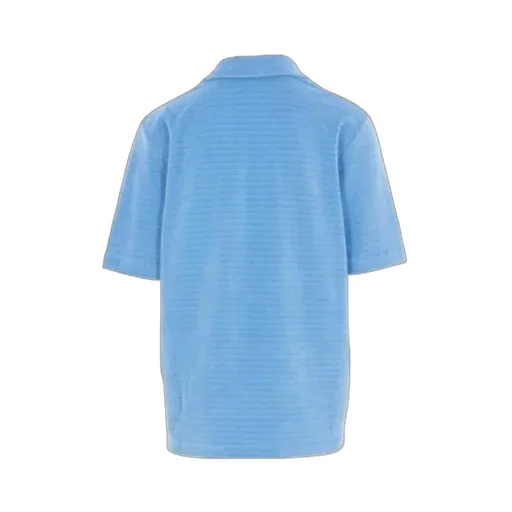 Short Sleeved Velour Shirt