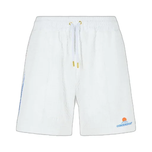 Logo Embroidered Towelling Shorts