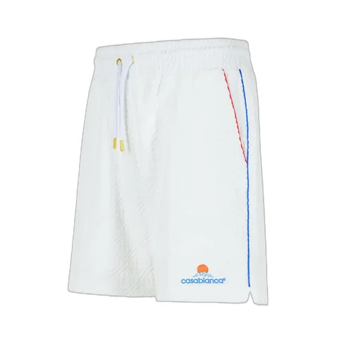 Logo Embroidered Towelling Shorts