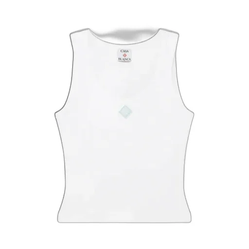Ribbed Jersey Tank Top
