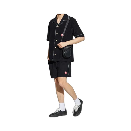 Logo Embroidered Towelling Shorts
