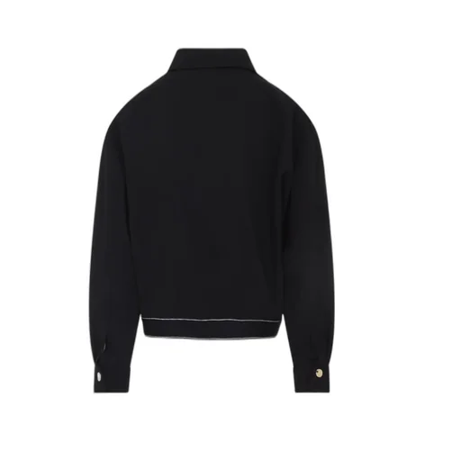 Logo Detailed Zip-Up Jacket