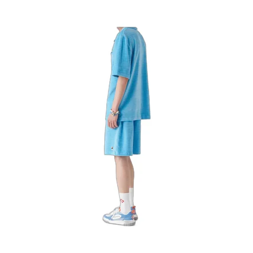 Striped Drawstring Shorts