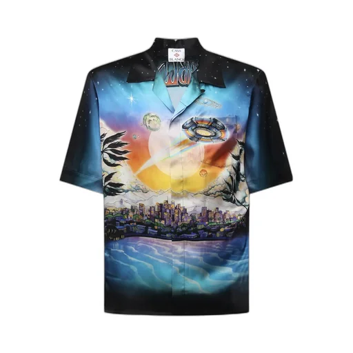 La PrÉMonition Short Sleeved Satin Shirt