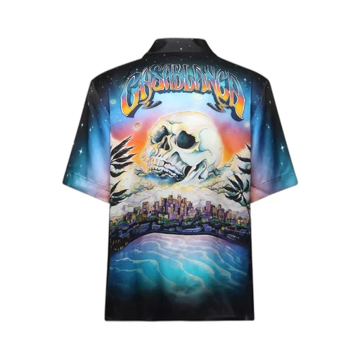 La PrÉMonition Short Sleeved Satin Shirt