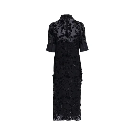 Floral Jacquard Dress