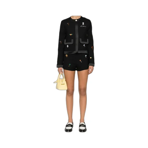 Embroidered Casual Jacket