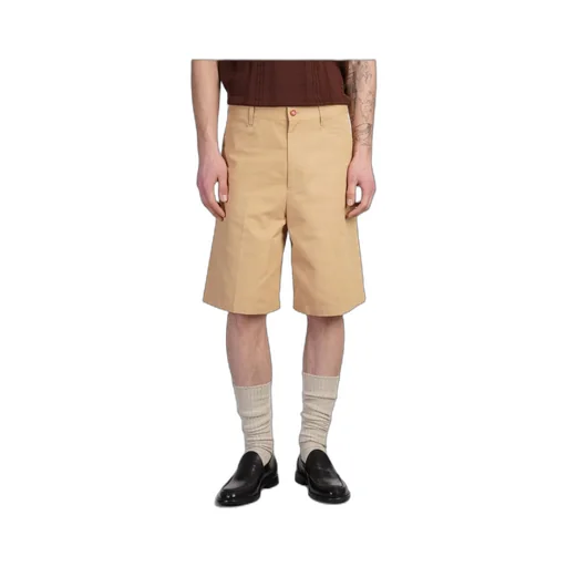 Logo Button Shorts