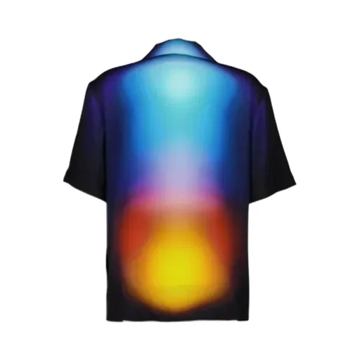 Casa Way Skate Short Sleeved Satin Shirt