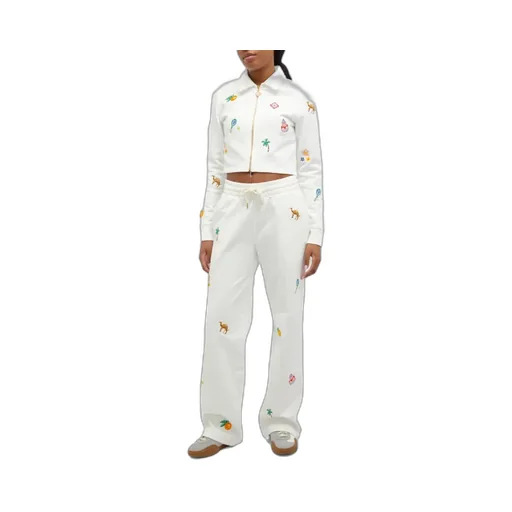 Logo Zip-Up Cropped Jacket
