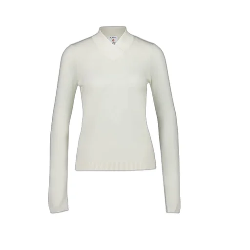 V-Neck Logo Detailed Jumper