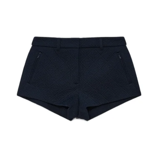 Jacquard Knit Shorts