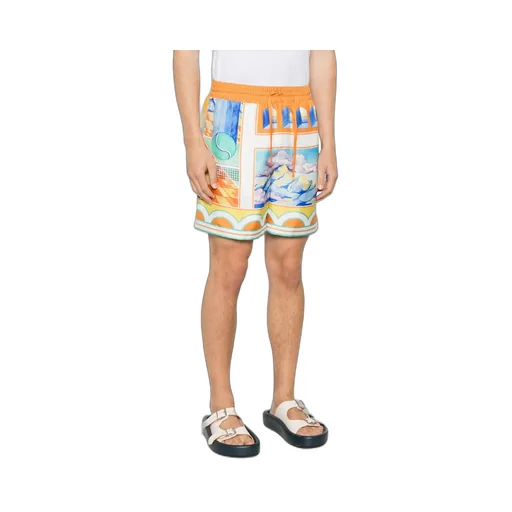 Elastic Waist Shorts