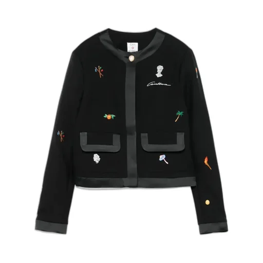 Embroidered Casual Jacket