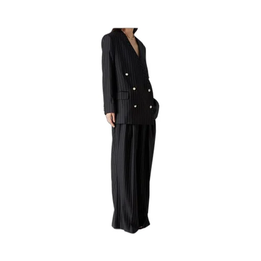 Pinstripe Trousers