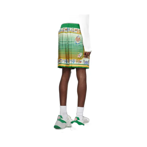 City Scape Graphic Printed Shorts