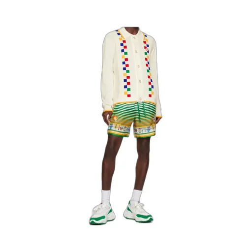 City Scape Graphic Printed Shorts