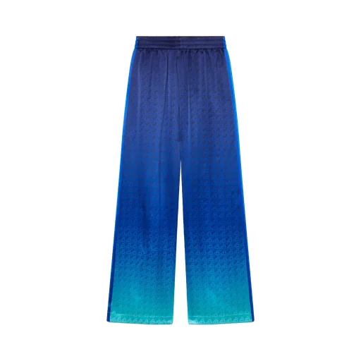 Morning City View Monogram Jacquard Trousers