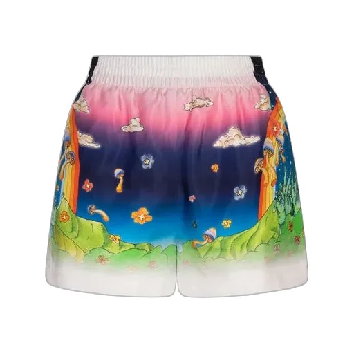 La Musique Satin Shorts