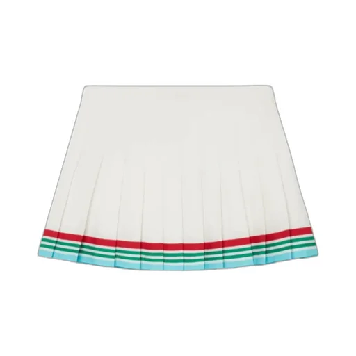 Casa Way World Series Pleated Satin Skirt