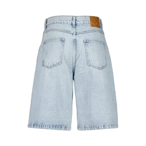 Distressed Denim Shorts