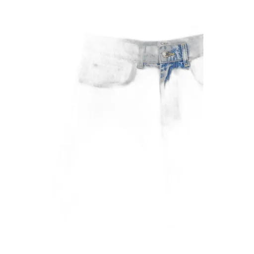 Distressed Denim Shorts