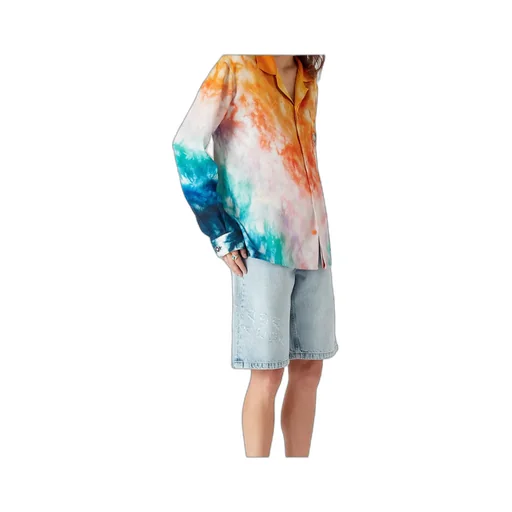 Surf Trip Long Sleeve Satin Shirt