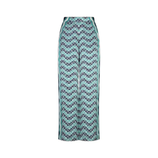 Monogram Wave Satin Trousers