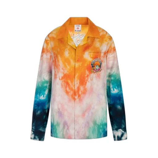 Surf Trip Long Sleeve Satin Shirt