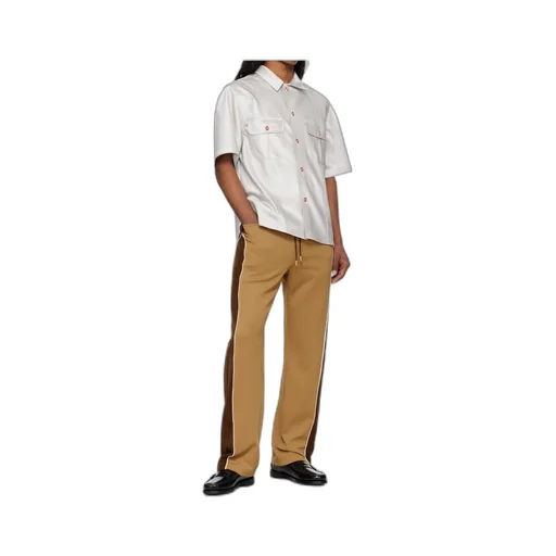 Short Sleeve Satin Shirt