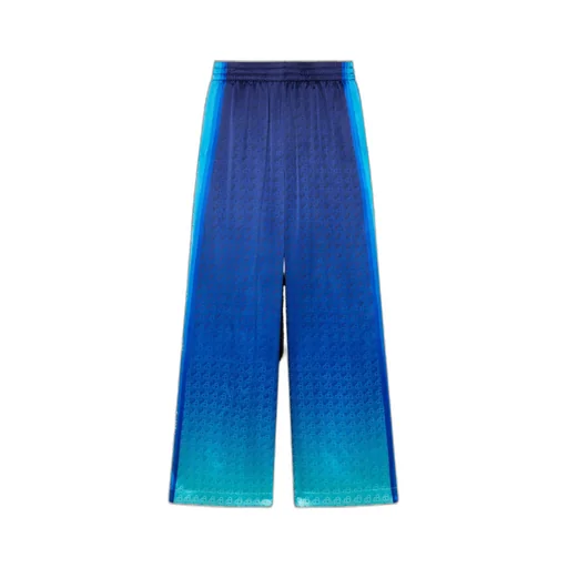 Morning City View Monogram Jacquard Trousers