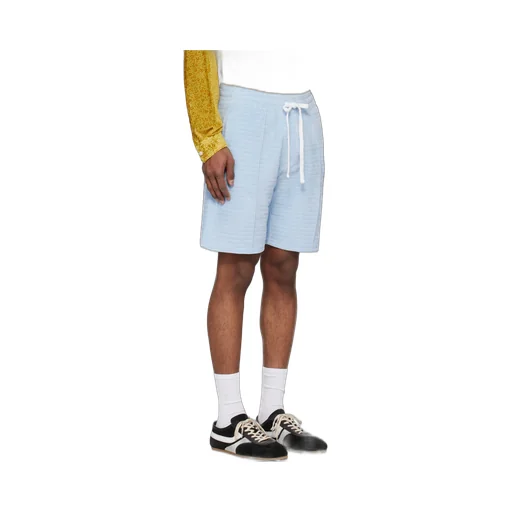 Velour Stripe Shorts