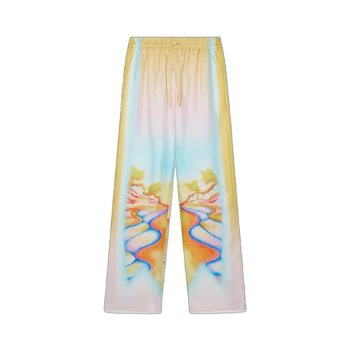 Psychedelic Nirvana Satin Trousers