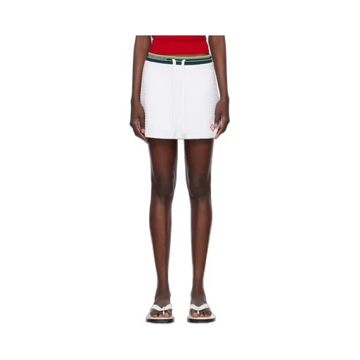 Textured Velour Tennis Skirt