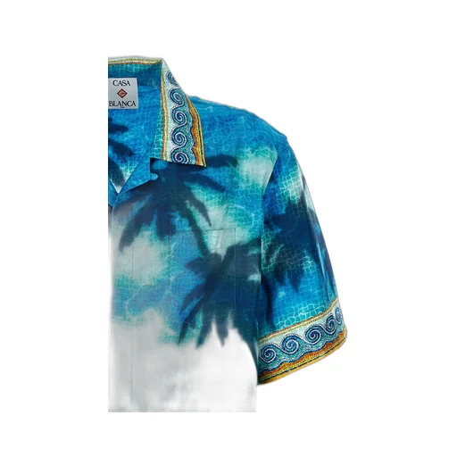 Allover Print Short-Sleeved Shirt