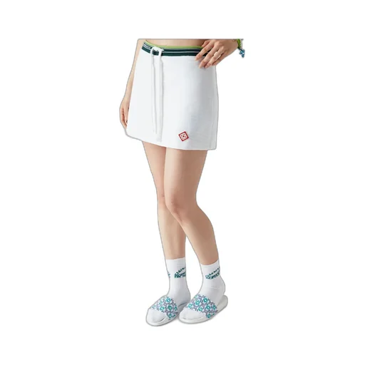 Textured Velour Tennis Skirt