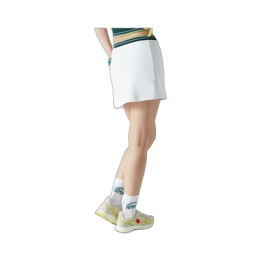 Textured Velour Tennis Skirt