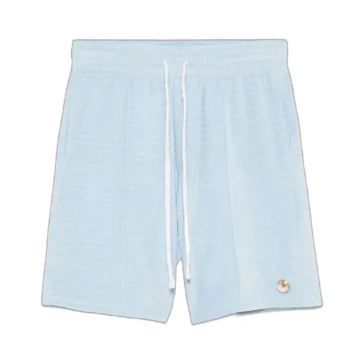 Velour Stripe Shorts
