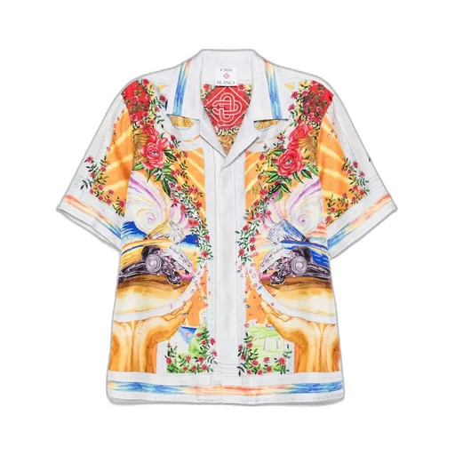Graphic Printed Short-Sleeved Shirt
