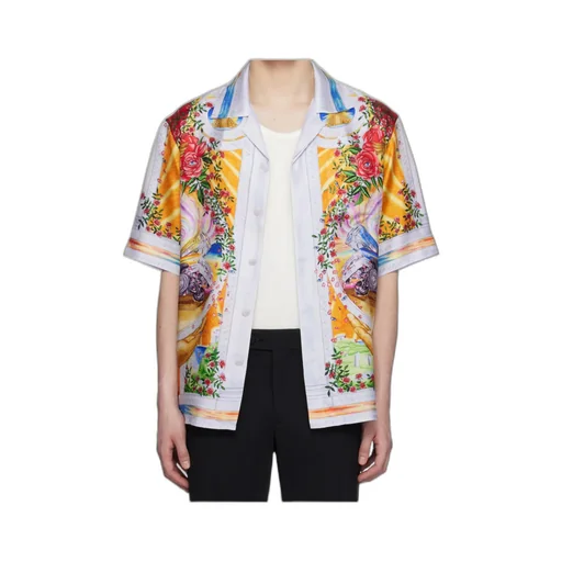 Graphic Printed Short-Sleeved Shirt