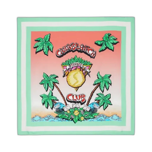 Tennis Club Square Scarf