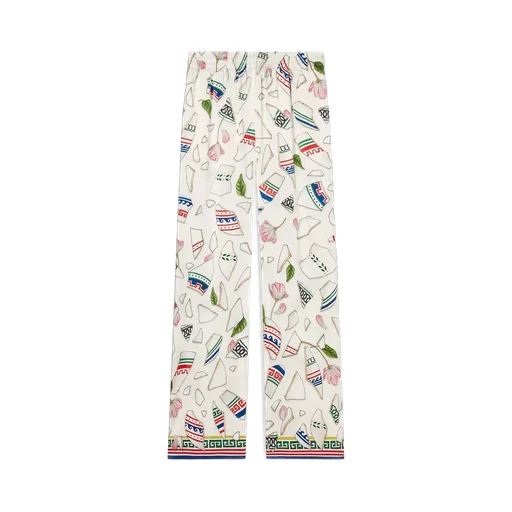 Pattern Casual Pants