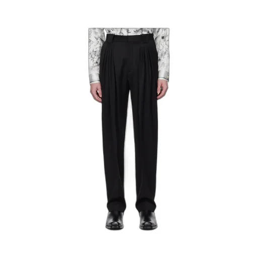 Pleated Tailored Trousers