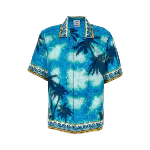 Allover Print Short-Sleeved Shirt