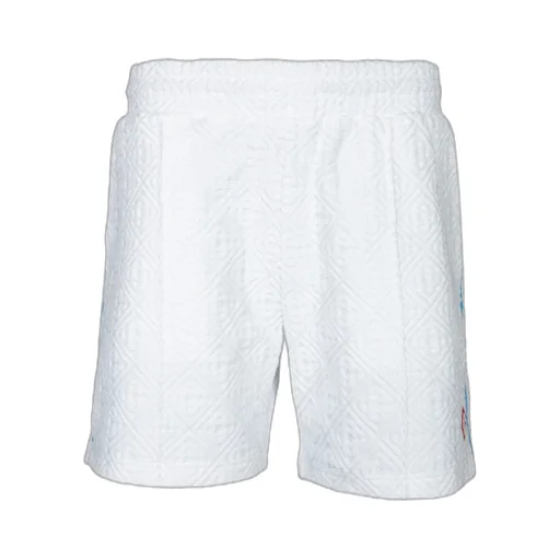 Striped Towelling Tennis Shorts