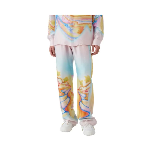 Psychedelic Nirvana Satin Trousers