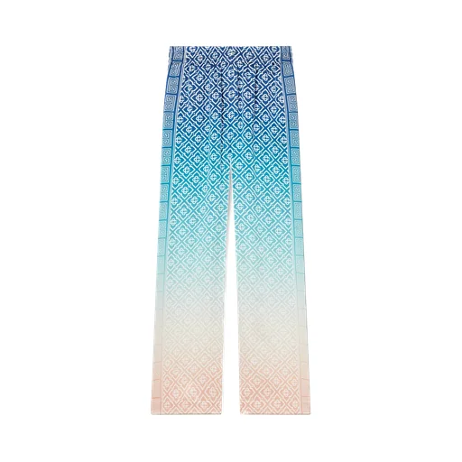Gradient Jacquard Casual Pants