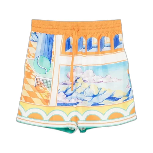 Surreal Drawstring Pool Shorts