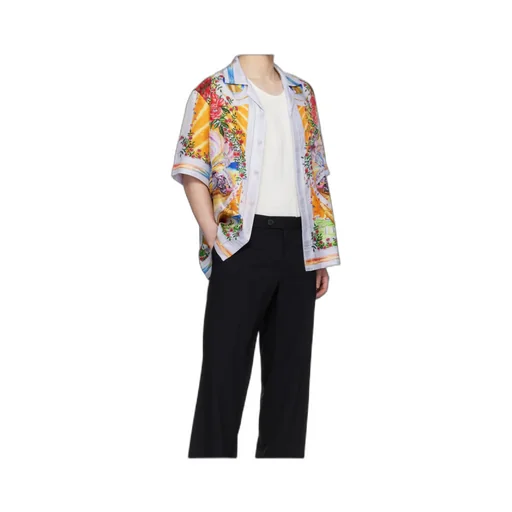 Graphic Printed Short-Sleeved Shirt